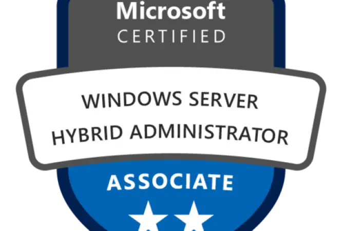Microsoft Certified: Windows Server Hybrid Administrator Associate